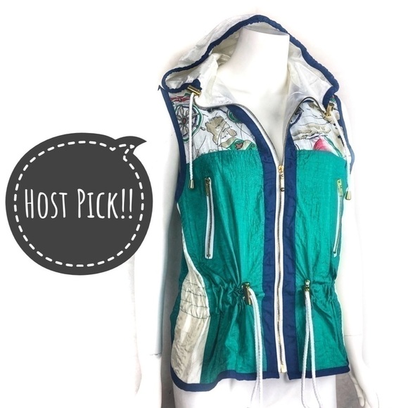 Active Frontier Jackets & Blazers - EUC-VINTAGE ActiveFrontier Hooded Windbreaker Vest